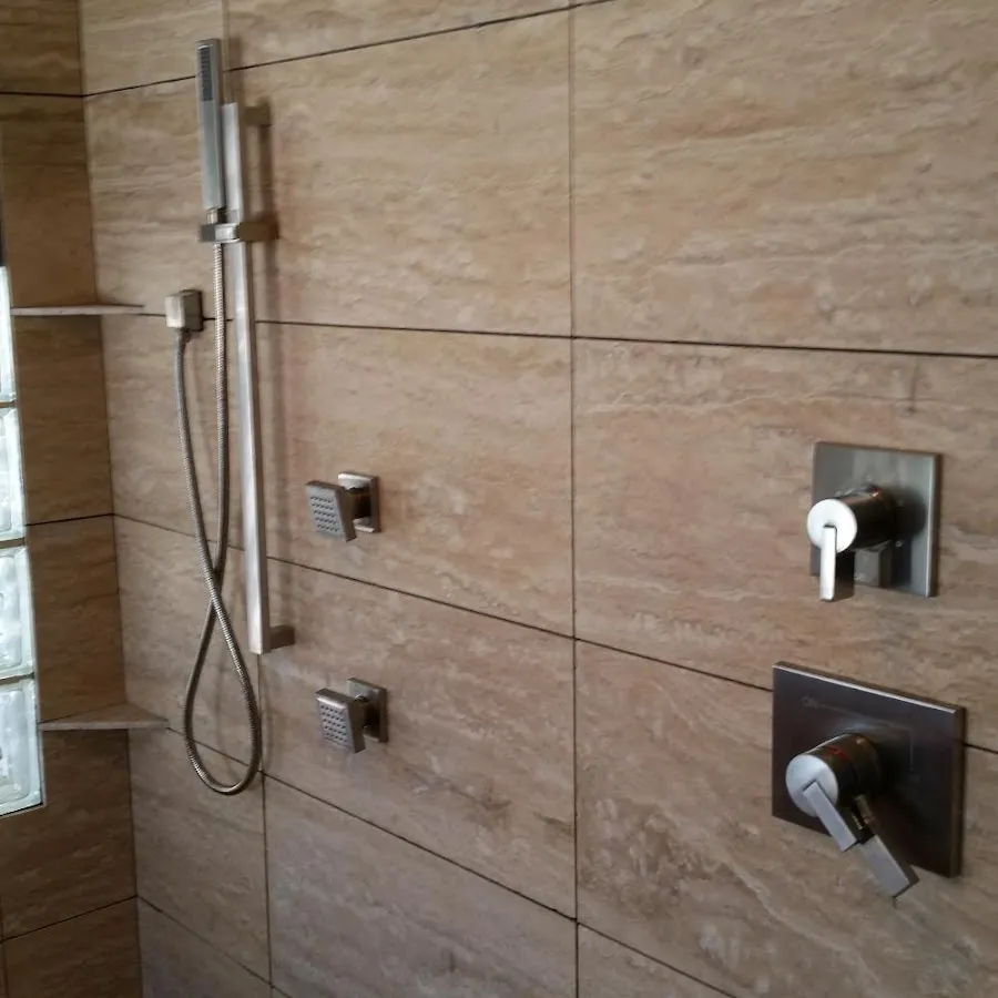 Shower fixture installation for Water Heater Installation in Huron